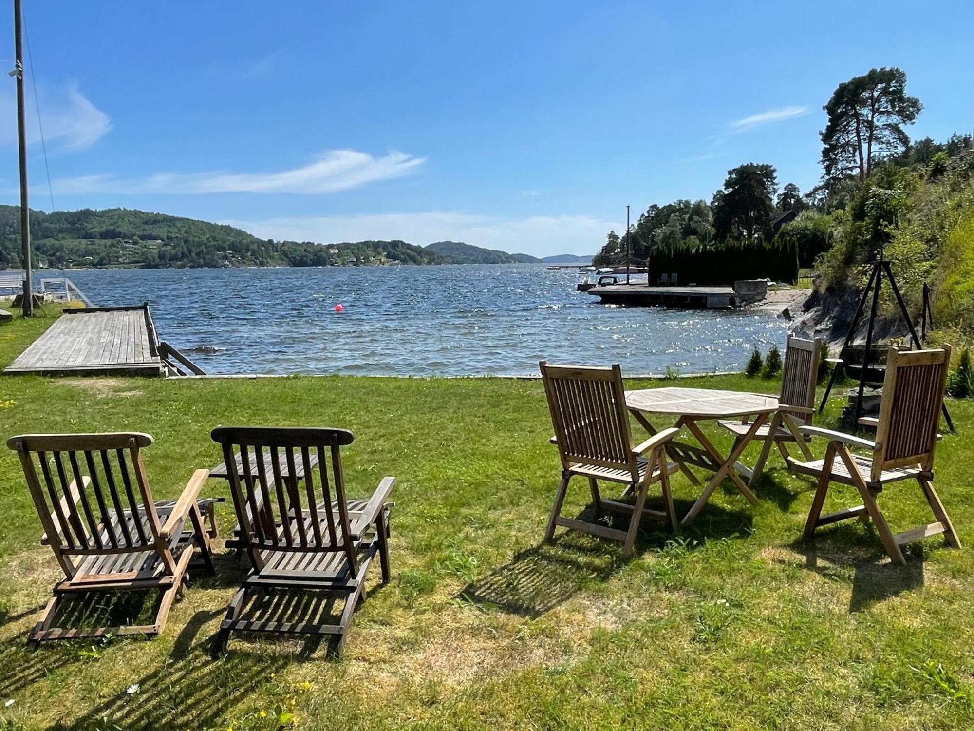 Leilighet Ved Sjoen Med Strand Apartment Porsgrunn Exterior photo